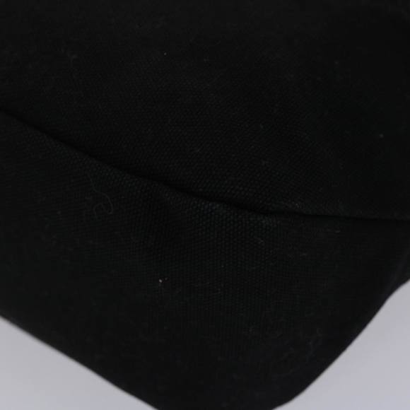 BURBERRY Blue Label Hand Bag Canvas 2way Black Auth ki3052 - Picture 12 of 16